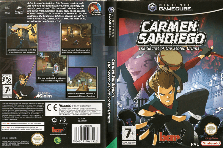 Carmen Sandiego: The Secret of the Stolen Drums G3DP6L Carmen Sandiego The Secret of the Stolen Drums