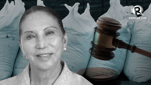 Carmencita Reyes Fertilizer scam case vs Marinduque exgov nears trial