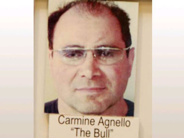 Carmine Agnello "The Bull" close up shot while wearing eyeglasses