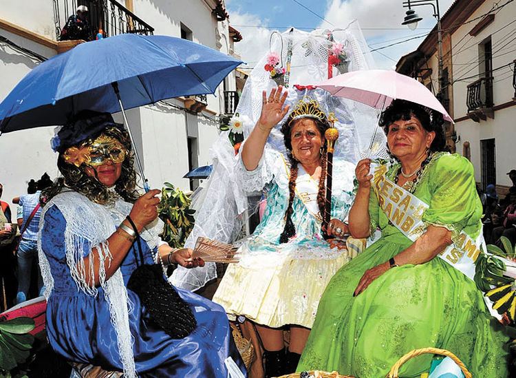 Carnaval de antaño Sucre revive el Carnaval de Antao