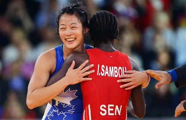 Carol Huynh Carol Huynh earns Olympic wrestling bronze for Canada Martine