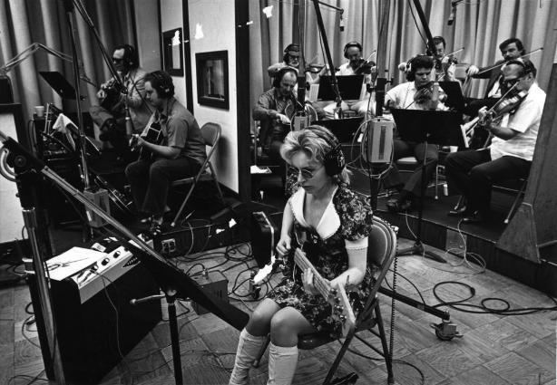 Carol Kaye Austin Kleon Bassist Carol Kaye in the studio 1974