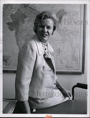 Carol Laise 1966 Press Photo Miss Carol Laise A Veteran With American Foreign