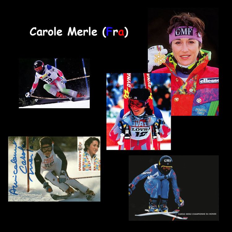 Carole Merle Actuskiracing L39actu du ski alpin Lgende du ski