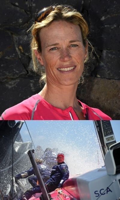 Carolijn Brouwer Nauticlink Volvo Ocean Race zeilster op SCAboot