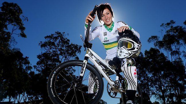 Caroline Buchanan BMX star Caroline Buchanan gets back on the mountain bike