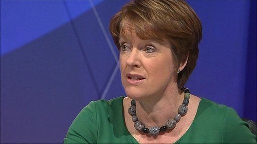 Caroline Spelman BBC News Question Time Caroline Spelman denies NHS