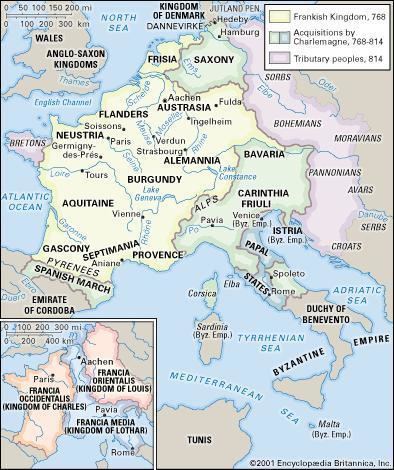Carolingian dynasty Carolingian dynasty European dynasty Britannicacom