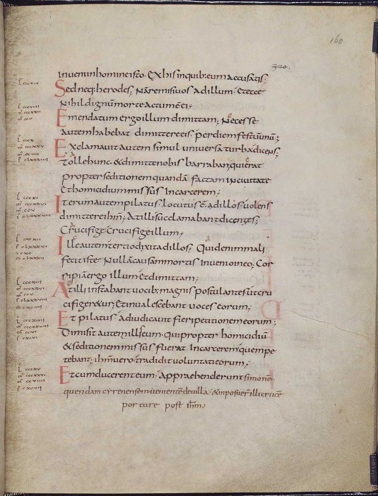Carolingian Gospel Book (British Library, MS Add. 11848)