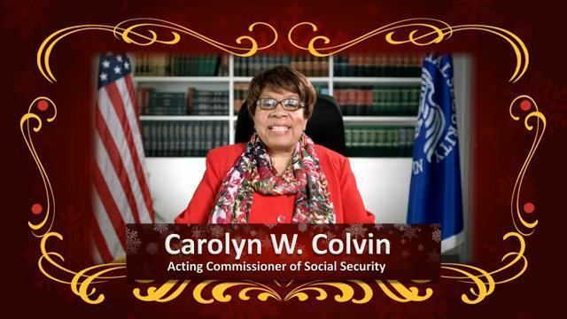 Carolyn Colvin Carolyn Colvin Acting Commissioner of Social Security Social