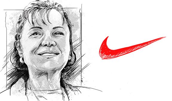Carolyn Davidson Carolyn Davidson and the Nike Swoosh Logo Design