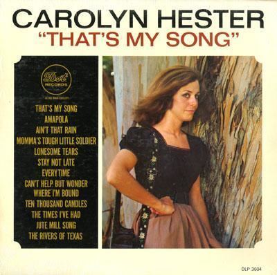 Carolyn Hester Carolyn Hester Records LPs Vinyl and CDs MusicStack