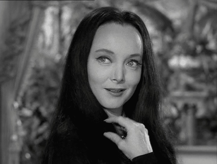 Carolyn Jones DrawingSilence Archive Carolyn Jones as Morticia Addams