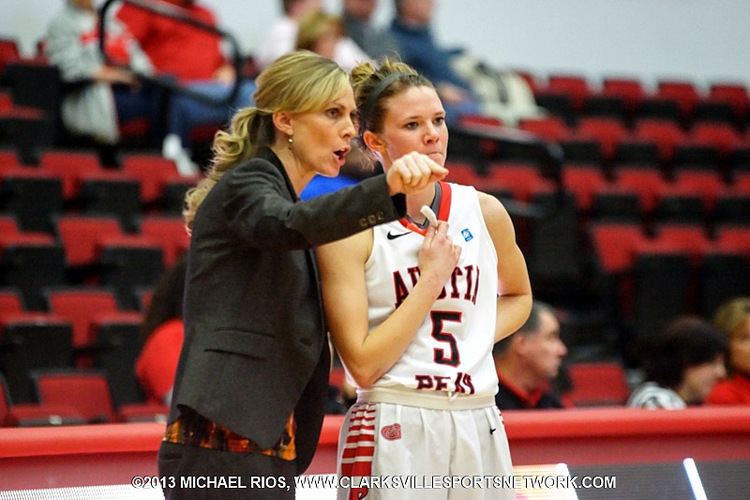 Carrie Daniels (basketball) Austin Peay State Universitys Carrie Daniels Balancing work and