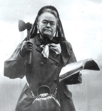Carrie Nation Stars of Vaudeville 263 Carrie Nation Travalanche