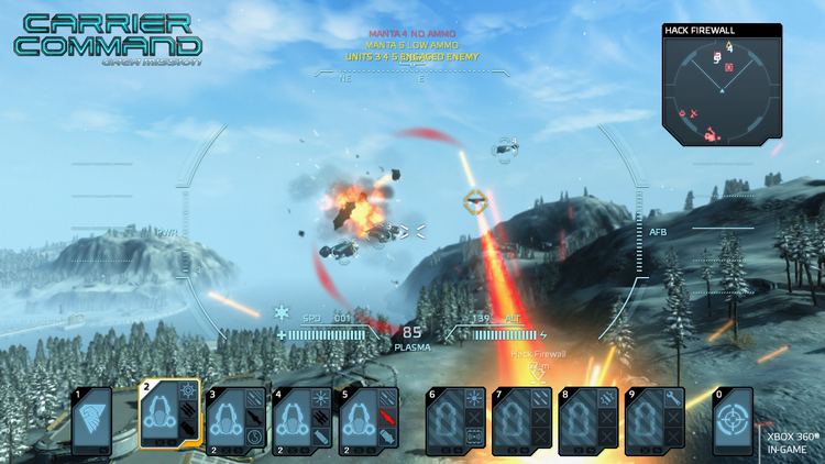 Carrier Command: Gaea Mission Carrier Command Gaea Mission deploys Xbox 360 trailer Games