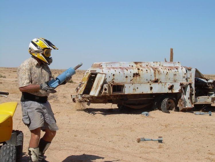 Carrizo Impact Area Pole Line Road to Plaster City BombsArtillery Rounds Everywhere