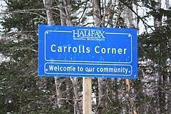 Carroll's Corner, Nova Scotia httpsuploadwikimediaorgwikipediacommonsthu