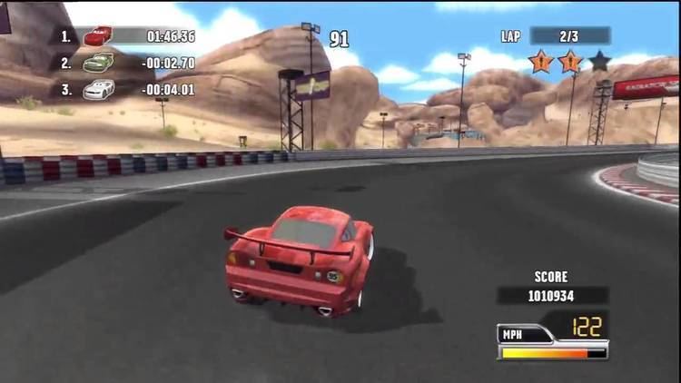 Cars Race-o-Rama All Cheats Gameplay PS2 