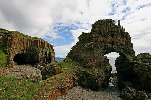 Carsaig Arches Carsaig Arches at Malcolm39s Point The right hand arch is Flickr