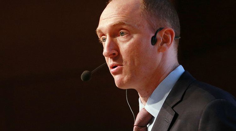 Carter Page Fix 39toxic39 relations ExTrump adviser Carter Page in Moscow RT