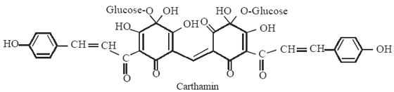 Carthamin CarthaminSynonyms Safflor carmine Safflor red Carthamic acid