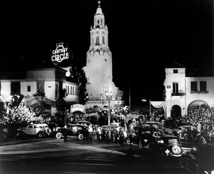 Carthay Circle Theatre Carthay Circle Theater Los Angeles mentioned in quotBible Storyland