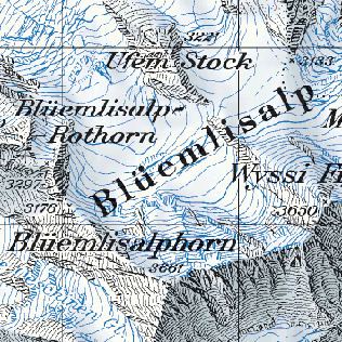 Cartography of Switzerland