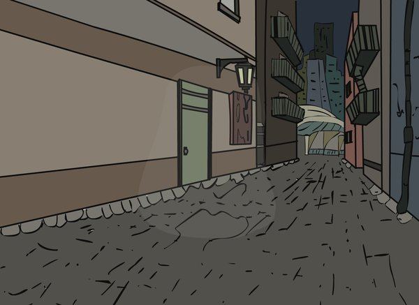 Cartoon Alley alley background by Robinaa on DeviantArt