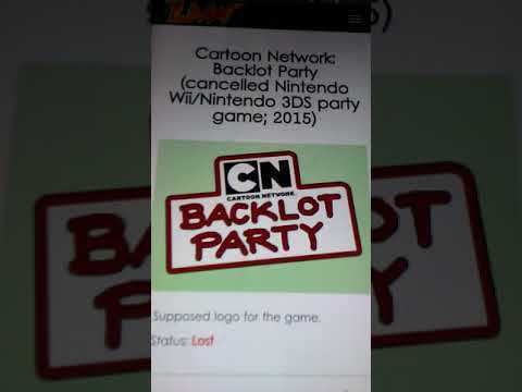 Cartoon Network: Backlot Party ~ Detailed Information | Photos | Videos