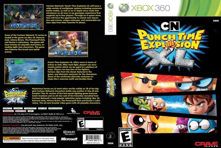  Cartoon Network: Punch Time Explosion XL - Xbox 360 : Video  Games
