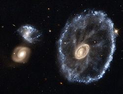 Cartwheel Galaxy httpsuploadwikimediaorgwikipediacommonsthu