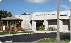Carver Ranches, West Park, Florida wwwbrowardorgLibraryLocationsHoursPublishingI