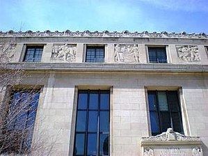 Carvings (Indiana State Library) httpsuploadwikimediaorgwikipediaenthumb0