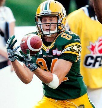 Cary Koch Koch spreading his wings in Green and Gold CFLca