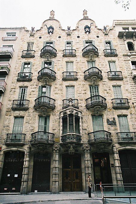 Casa Calvet 1899 Casa Calvet Barcelona Architecture of Catalunya