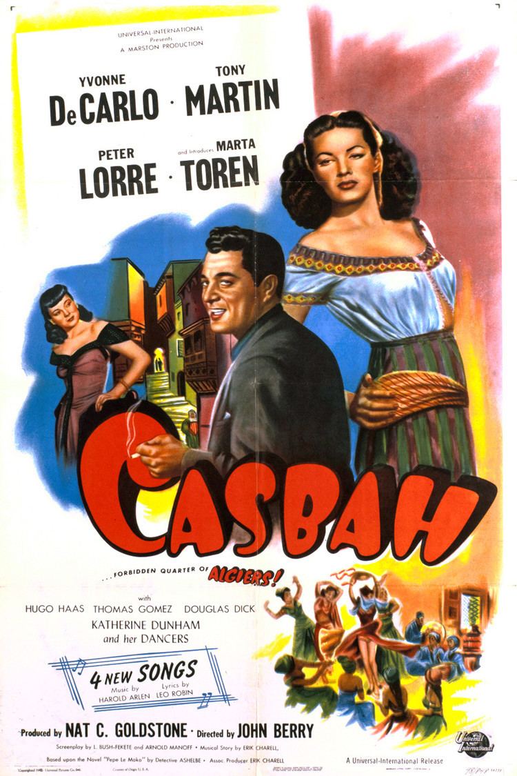 Casbah (film) wwwgstaticcomtvthumbmovieposters37637p37637