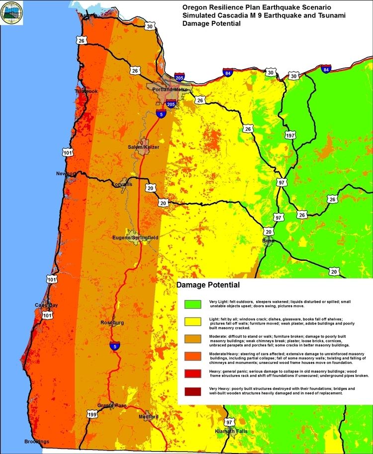 Cascadia subduction zone Cascadia Subduction Zone Earthquakes Info amp Tsunami Awareness