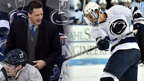 Casey Bailey Gadowsky named Big Ten Coach of the Year Bailey First