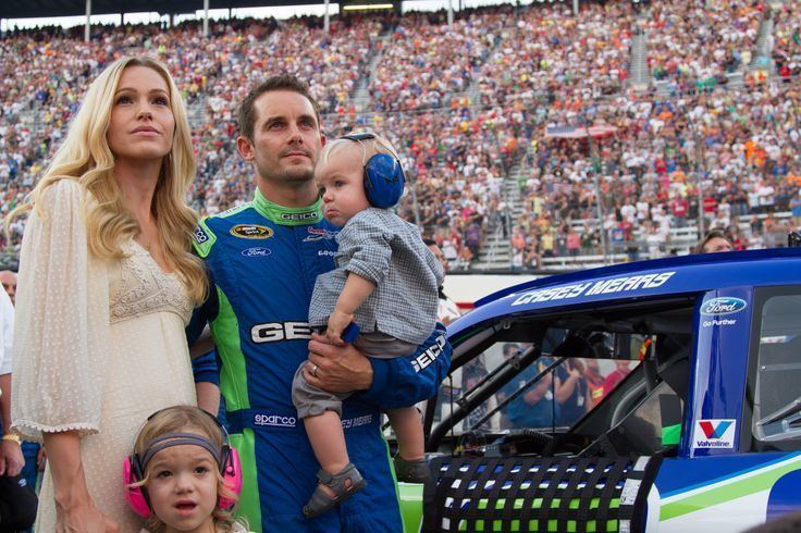 Casey Mears NASCAR driver Casey Mears was the 2012 IrwinToolsNightRace Pole