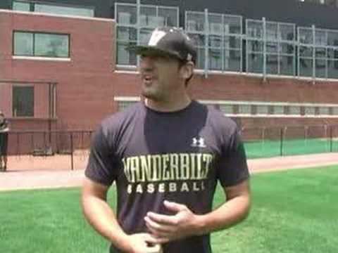 Casey Weathers Vanderbilt Baseball Casey Weathers39 Outfield Stretches