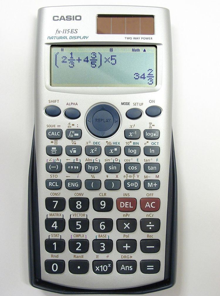 Casio V.P.A.M. calculators