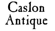 Caslon Antique httpsuploadwikimediaorgwikipediacommonsthu