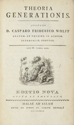 Caspar Friedrich Wolff Search Results for Author Caspar Friedrich WOLFF