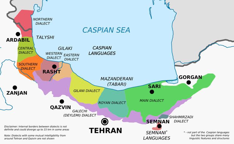Caspian languages