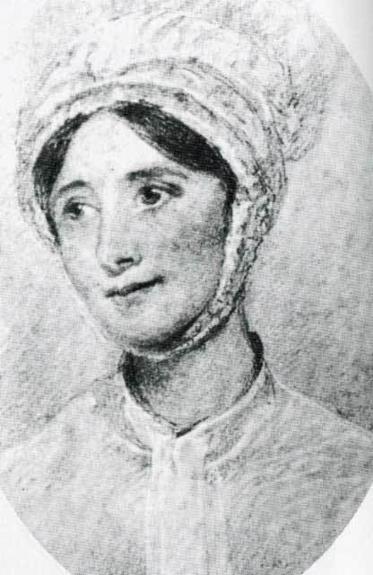 Cassandra Austen One of the two only known portraits of Jane Austen created by her