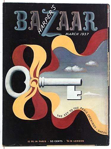 Cassandre (artist) Original 1930s AM Cassandre Harpers Bazaar Covers for Sale