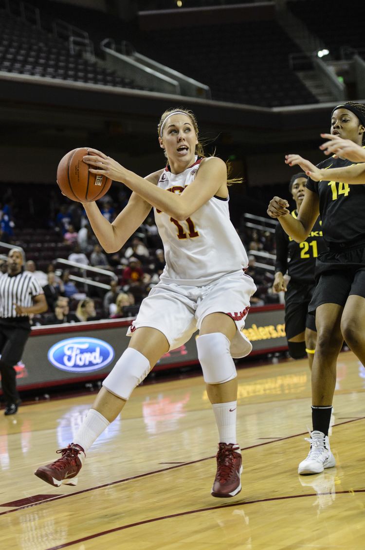 Cassie Harberts USC39s Cassie Harberts Making Moves Off the Court San