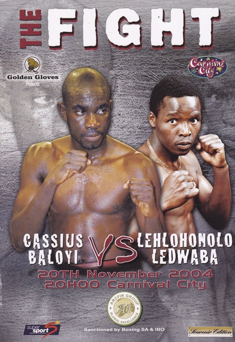 Cassius Baloyi Ledwaba VS Cassius Baloyi African Ring