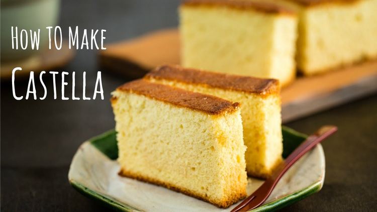 Castella Castella Cake Recipe Just One Cookbook